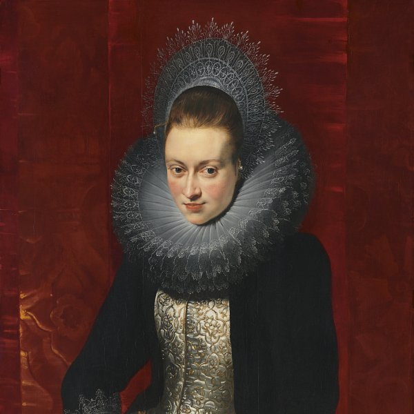 Portrait of a Young Woman with a Rosary