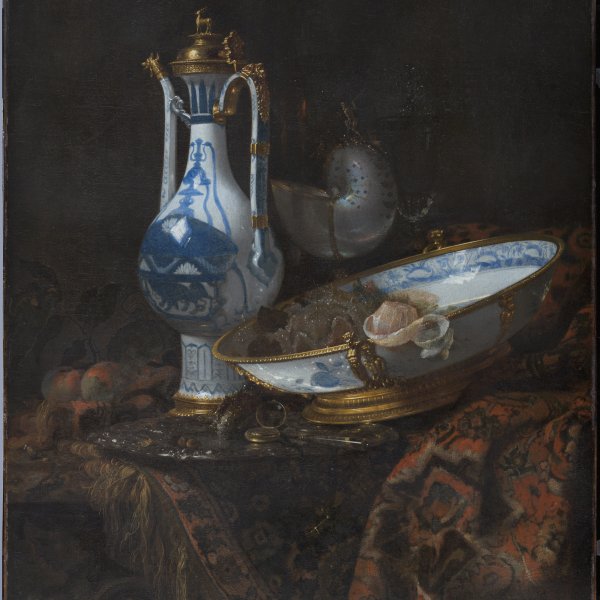 Still Life with Ewer and Basin, Fruit, Nautilus Cup and other Objects