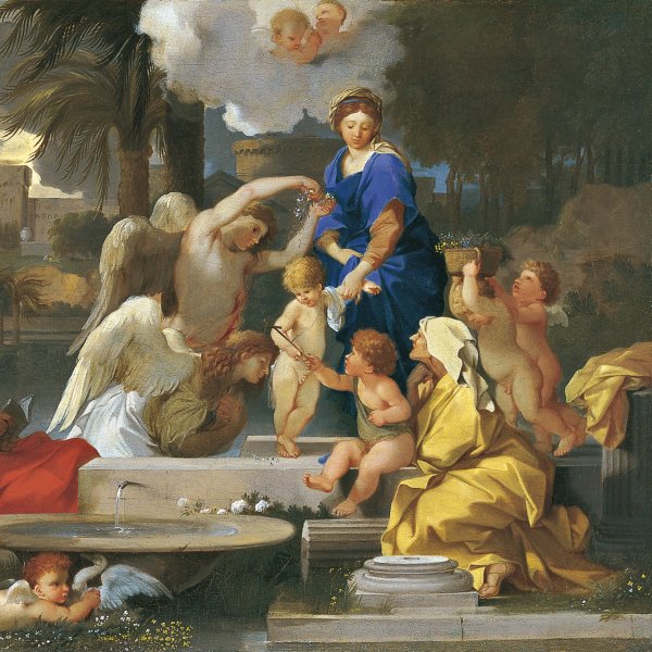 The Holy Family, with Saint Elisabeth and the Infant Saint John the Baptist