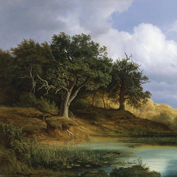 Oaks beside the Water