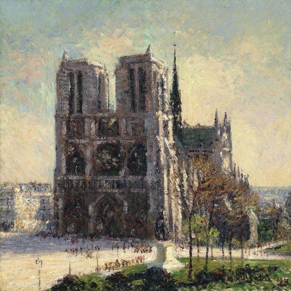 Vista de Notre-Dame, Paris
