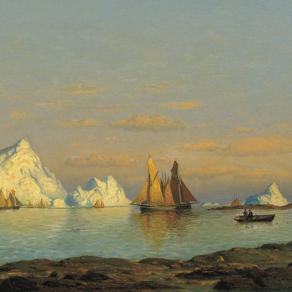 Pescadores en la costa de Labrador