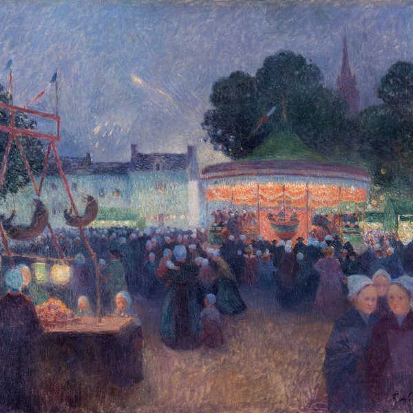 Night Fair at Saint-Pol-de-Léon