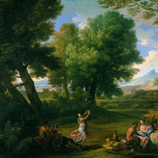 Landscape with Nymphs and Satyrs