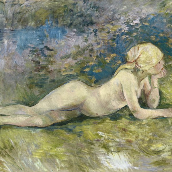 Reclining Nude Shepherdess. Pastora desnuda tumbada, 1891