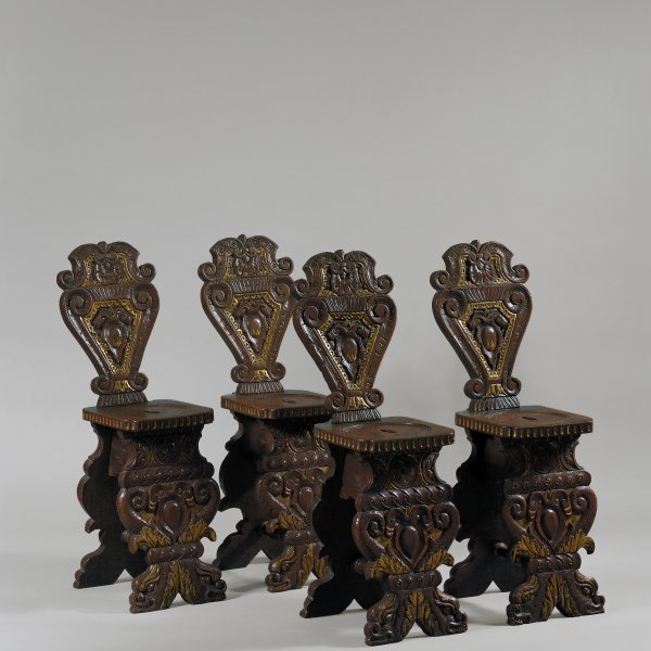 Set of Four &quot;sgabelli&quot;