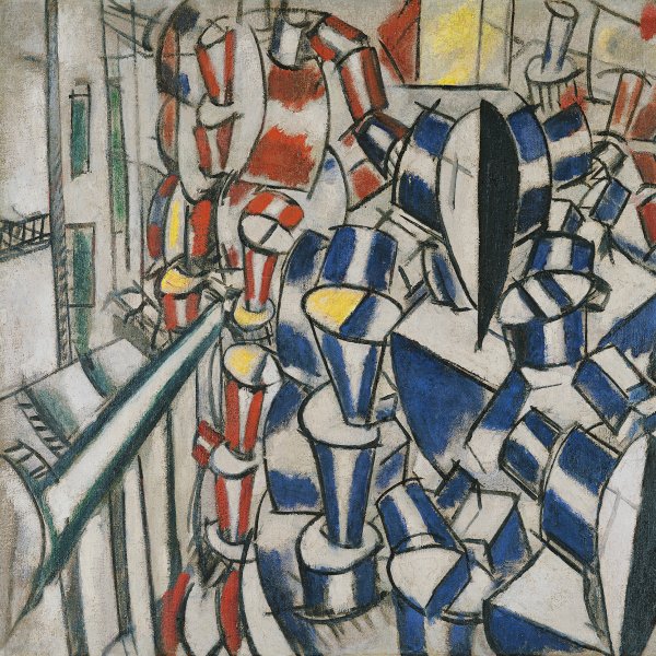 Analytical support for the study and restoration project concerning a work by Fernand Léger