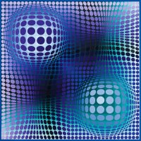 "Feny", Victor Vasarely. El nacimiento del Op Art. Museo Nacional Thyssen-Bornemisza