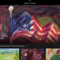 Captura de pantalla App Second Canvas Thyssen