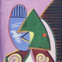 Pablo Picasso, Profile at the Window. Colección de Arte ABANCA