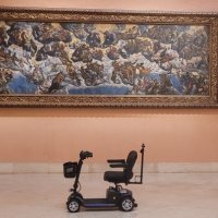 Scooter Museo Nacional Thyssen-Bornemisza