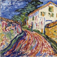 Casa en Dangast (La casa blanca). Erich Heckel