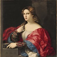 Retrato de una mujer joven llamada "La Bella". Palma EL VIEJO (Jacopo Negretti)