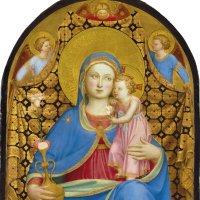La Virgen de la Humildad. Fra Angelico (Fra Giovanni da Fiesole)