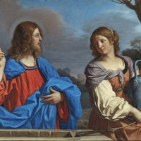 Christ and the Woman of Samaria at the Well.