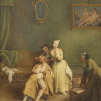 Las cosquillas. Pietro (Pietro Falca) Longhi