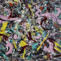 Jackson Pollock, Unformed Figure. 1953