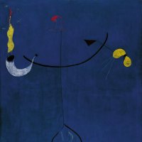 Campesino catalán con guitarra. Joan Miró