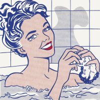 Woman in Bath. Mujer en el baño, 1963