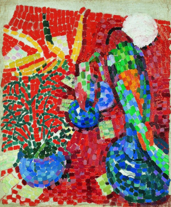 Naturaleza muerta con papagayo - Delaunay, Robert. Museo Nacional Thyssen-Bornemisza Naturaleza muerta con papagayo - Delaunay, Robert. Museo Nacional Thyssen-Bornemisza