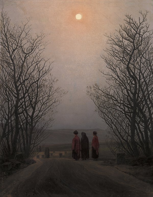 Mañana de Pascua. Caspar David Friedrich