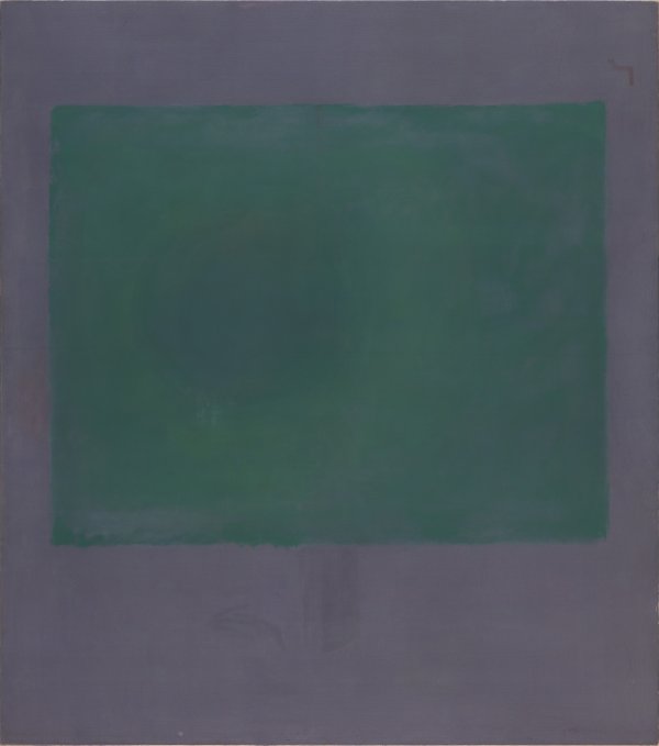 Sin título (Verde sobre morado). Mark Rothko