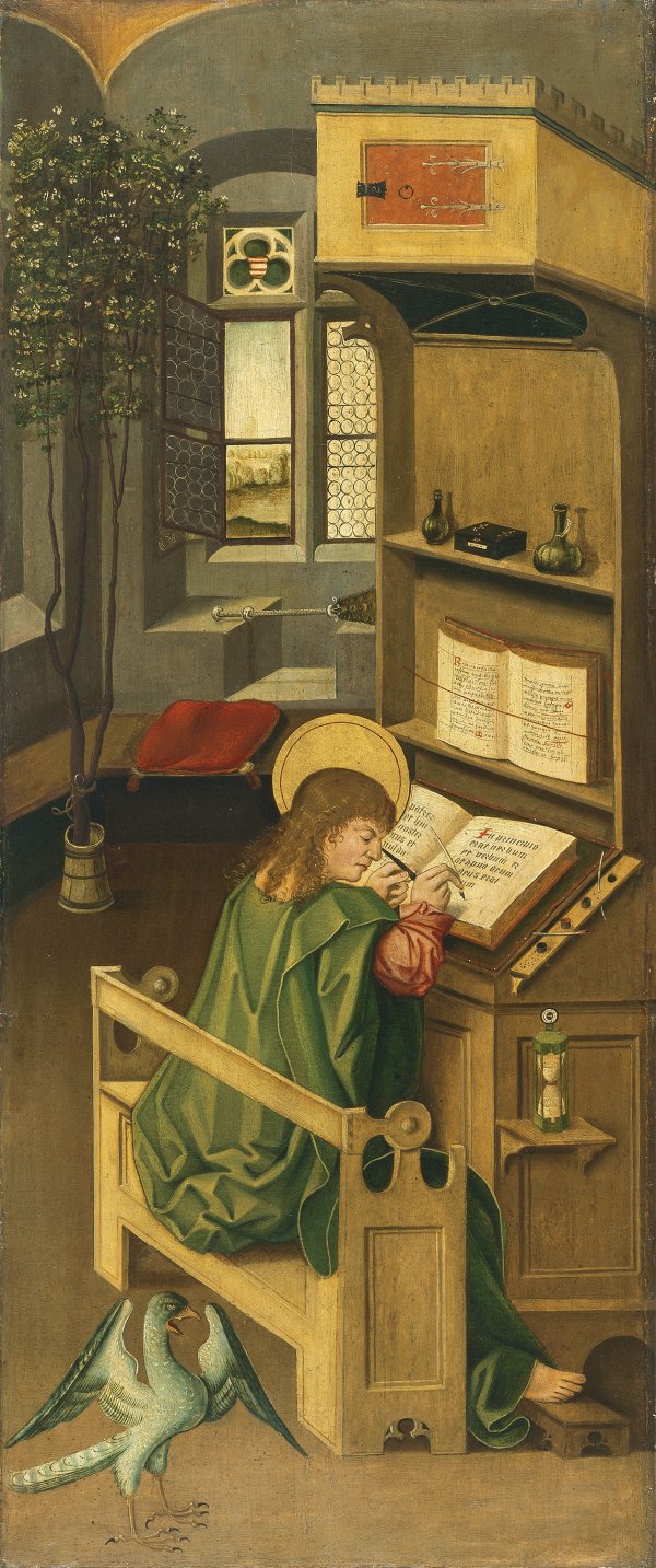 Saint John the Evangelist. El evangelista san Juan, 1478