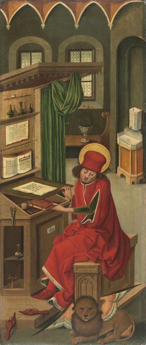 Saint Mark the Evangelist. El evangelista san Marcos, 1478