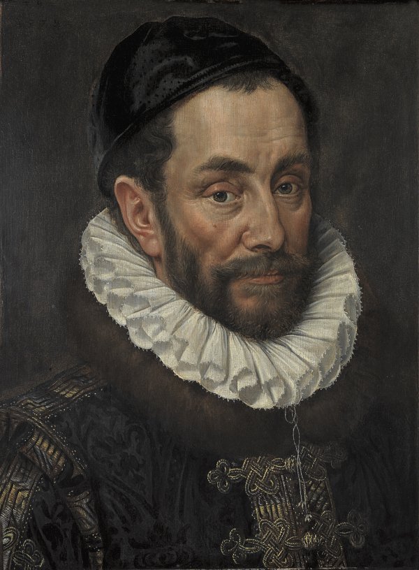 Guillermo I, príncipe de Orange, llamado "el Taciturno". Adriaen Thomasz. Key