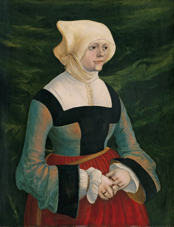 Retrato de una mujer joven. Albrecht Altdorfer