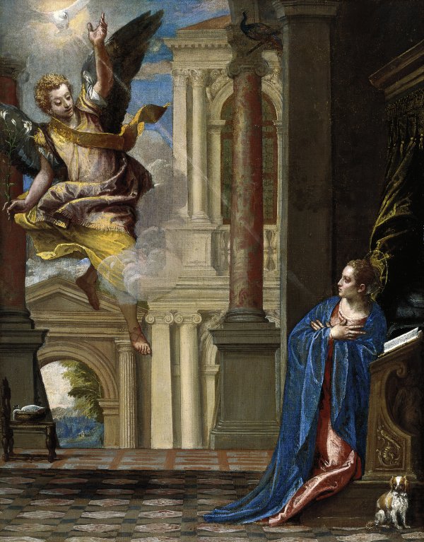 The Annunciation. La Anunciación, c. 1580