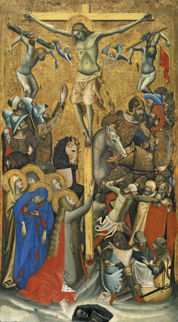 La Crucifixión. Vitale DA BOLOGNA (Vidalino di Aymo de Equis)