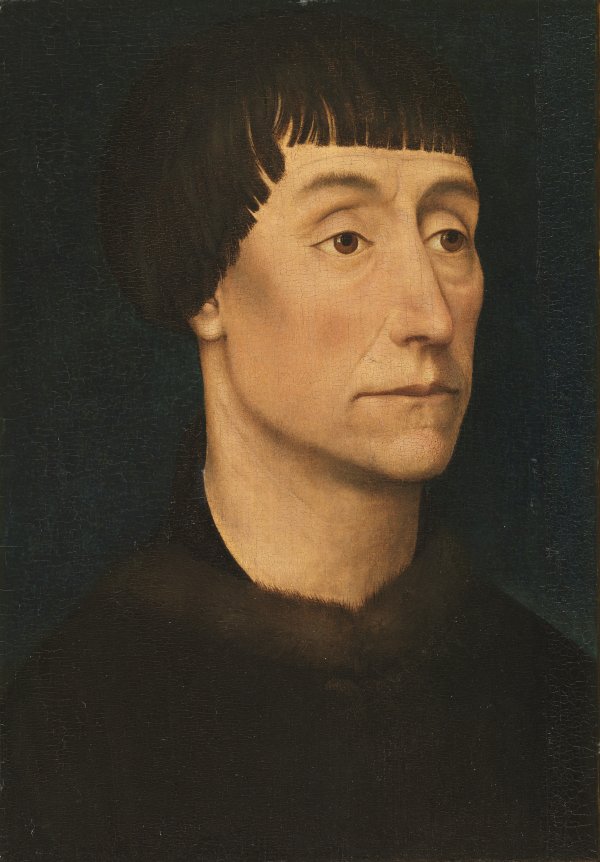 Retrato de un hombre. Rogier van der (atribuido) Weyden