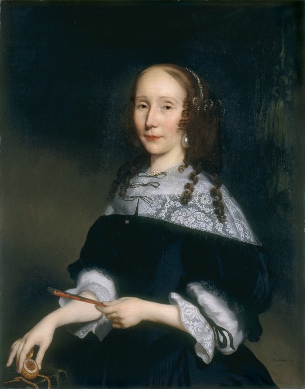 Retrato de una dama. Nicolaes Maes