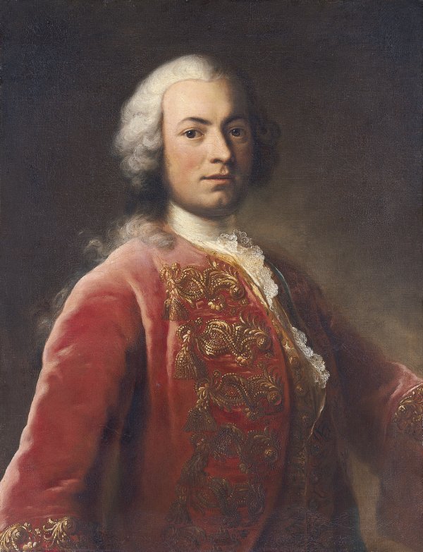 Retrato de Franz Carl von Soyer. Georges (George de Marées) Desmarées