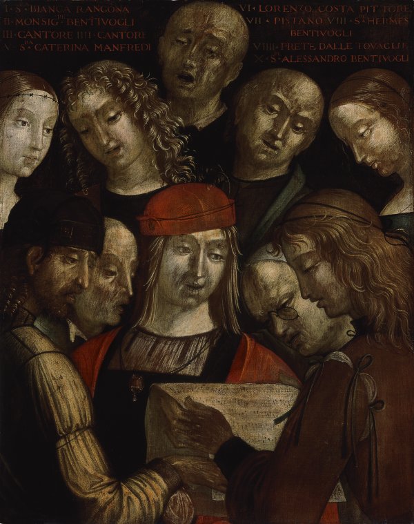 The Bentivoglio Family. La Familia Bentivoglio, 1493