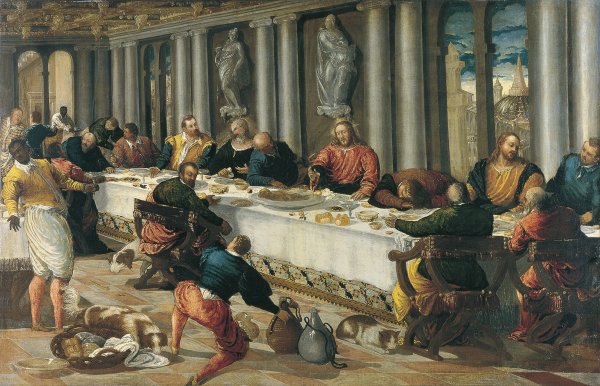 The Last Supper. La Última Cena, c. 1570