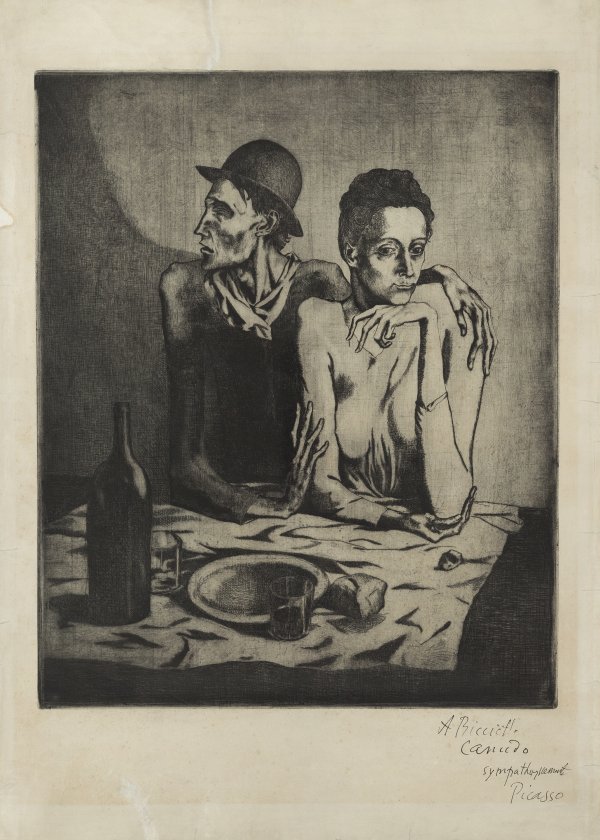 The Frugal Meal. La comida frugal, 1904