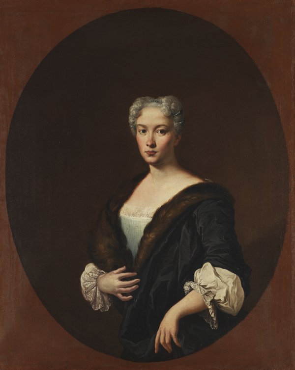 Portrait of a Woman. Retrato de una mujer, c. 1740-1742