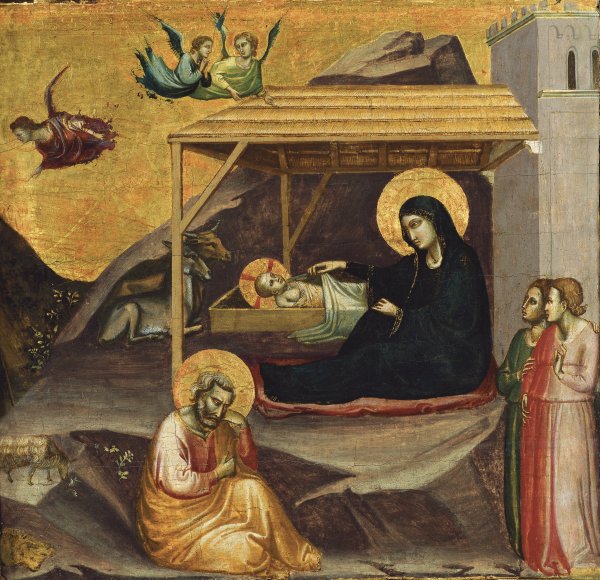 The Nativity . La Natividad, c. 1325