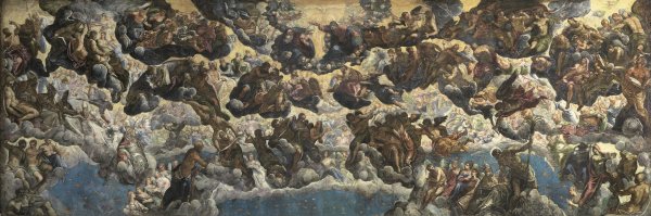 Paradise - Tintoretto. Museo Nacional Thyssen-Bornemisza