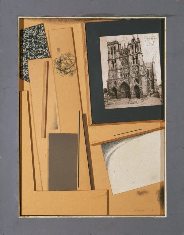 La catedral de Amiens. Yurii Annenkov