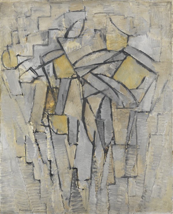 Composición nº  XIII/ Composición 2. Piet Mondrian