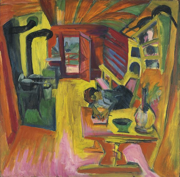 Cocina alpina. Ernst Ludwig Kirchner