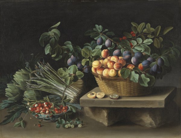 Still-Life with Fruit. Bodegón con frutas, 1637