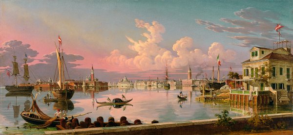 View of Venice. Vista de Venecia, 1845