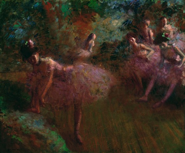 Dancers in pink. Bailarinas en rosa, c. 1905