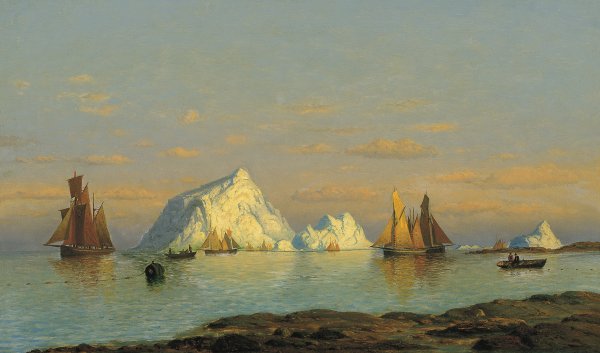 Pescadores en la costa de Labrador. William Bradford