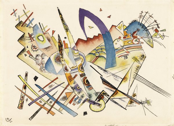 Sin título. Wassily Kandinsky