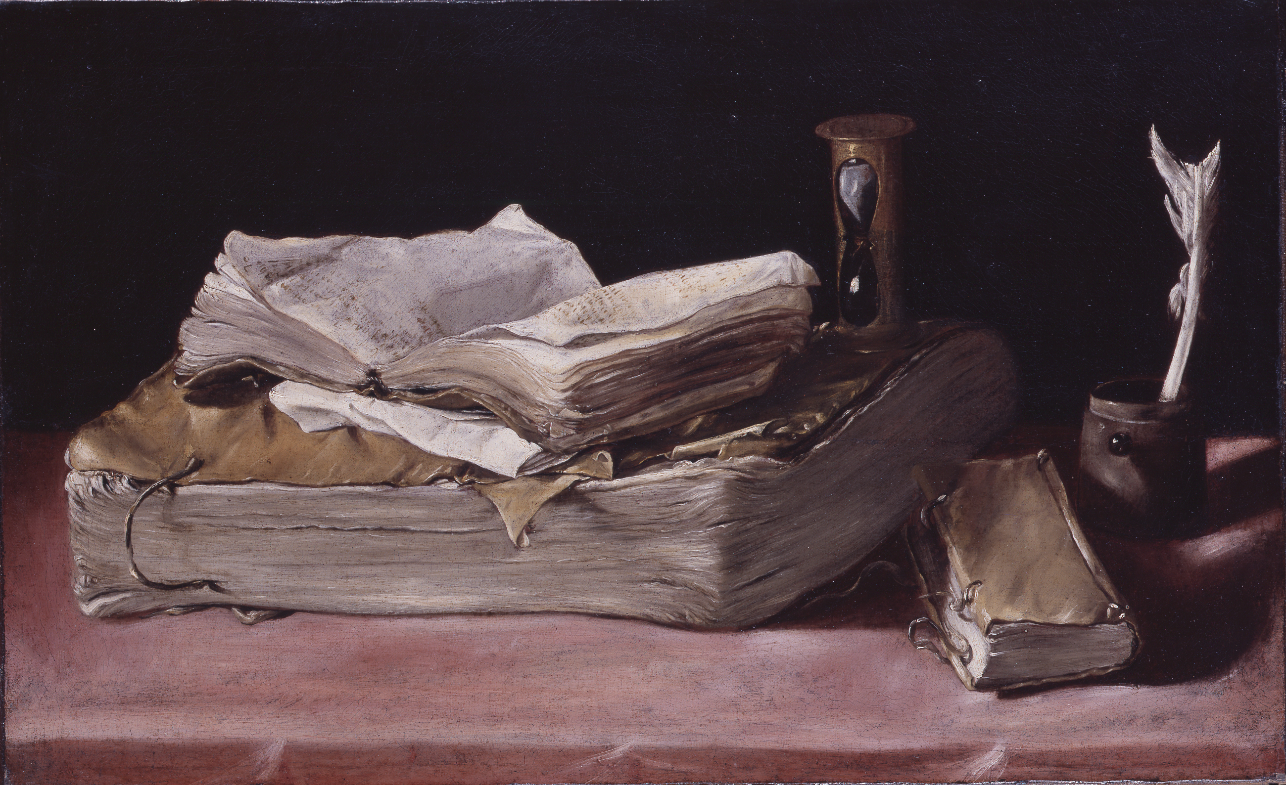 Trompe loeil Still Life Painting of Letters